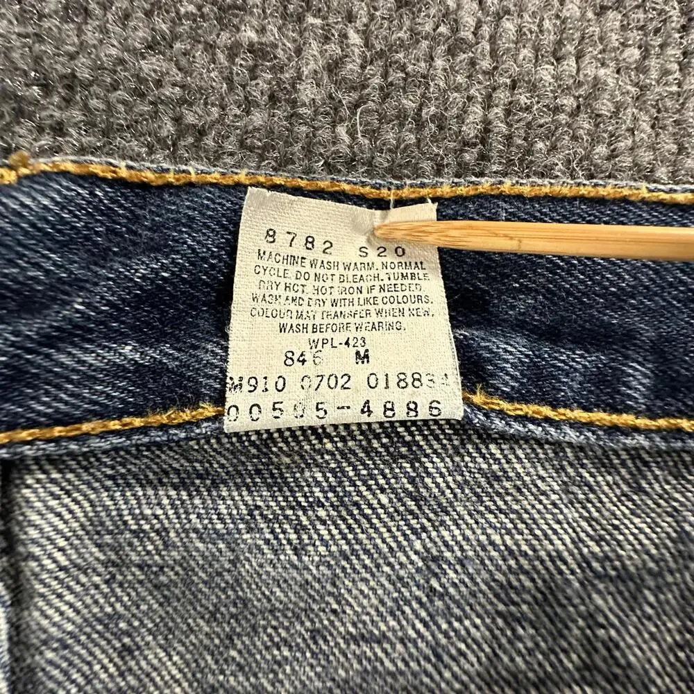 Vintage Levi’s‎ 505 Jeans Made in Canada 90s W31 L30 Dark Wash #627